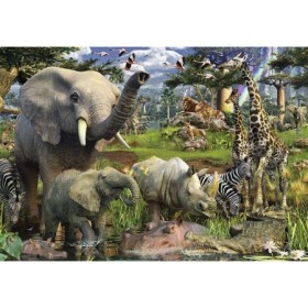 Puzzle animale in salbaticie 18000 piese